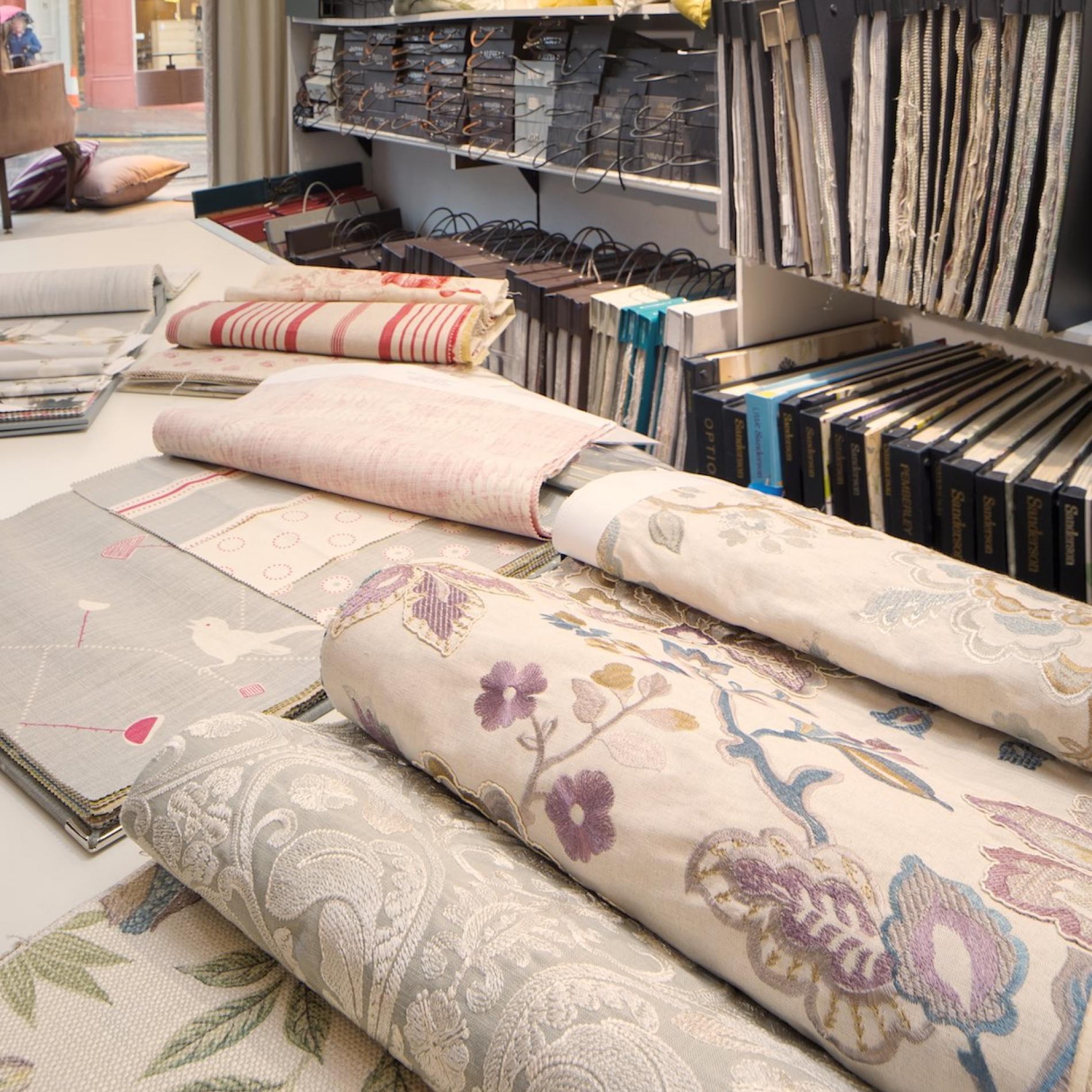 Bespoke curtains, blinds & cushions handmade in Edinburgh